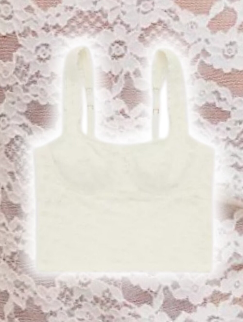 NWT | aerie® Show Off Vintage Lace Tank Top | Soft Muslin | Medium